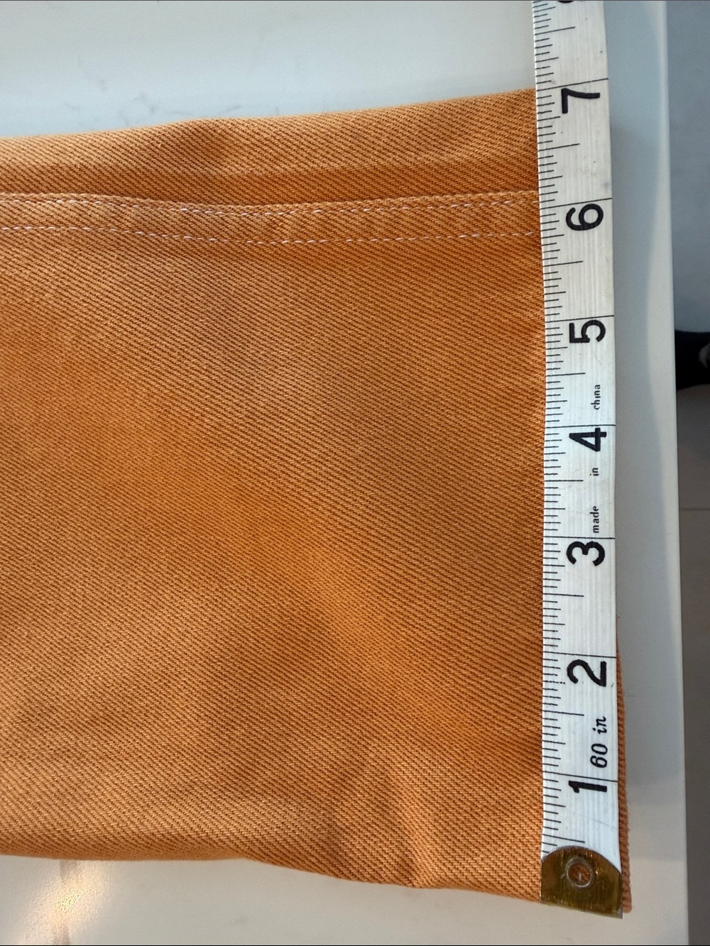 Ksubi Women's Rust Orange Straight-Leg Jeans - Picture 9 of 9